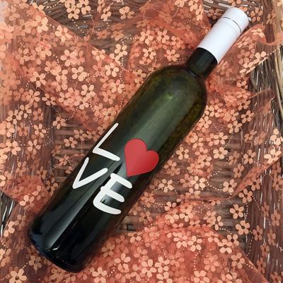 Valentýn - hloubkové pískování a barvení skla