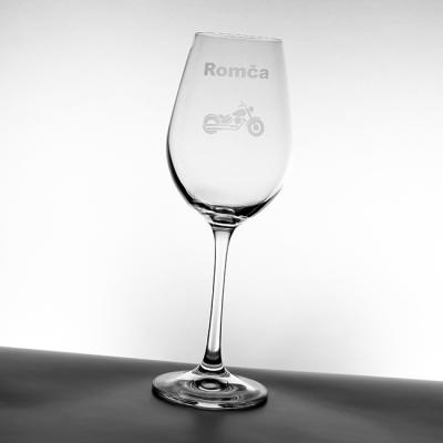 Pískovaná sklenice - pískování skla