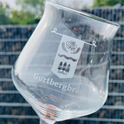 Pivní sklenice - pískování skla