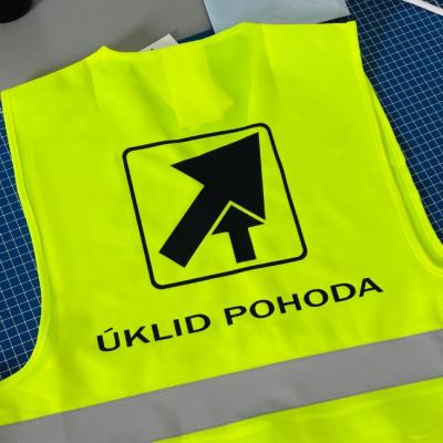 Potisk vesty - FLEX TRANSFER