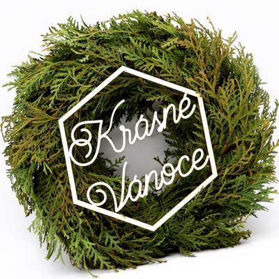 Vánoční dekorace - značení a řezání laserem