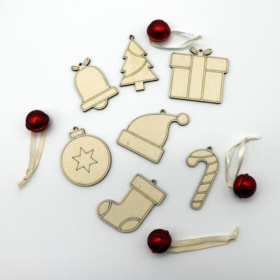 Vánoční ozdoby - značení a řezání laserem